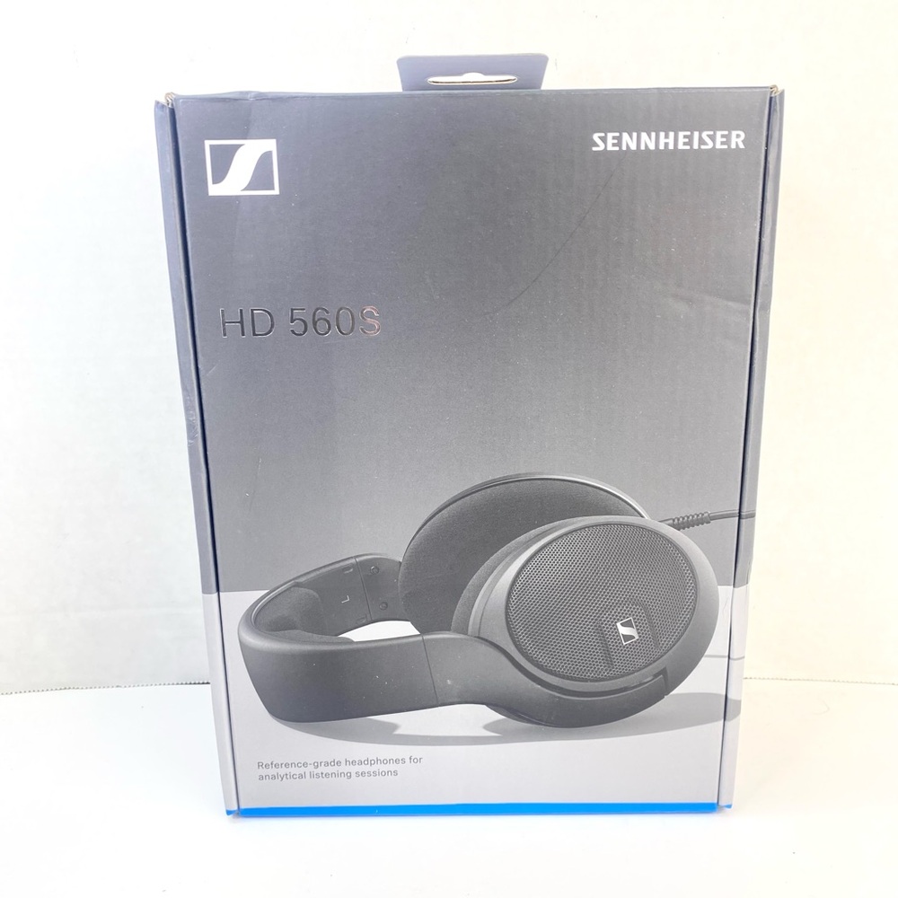 Sennheiser HD 560S Wired Open Air Over Ear Audiophile Headphones Black - Sealed